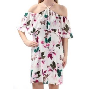 1. State Off the Shoulder Floral Mini Dress Size S